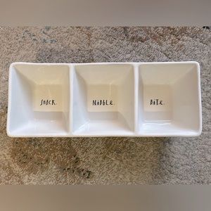 Rae Dunn entertaining serving dish